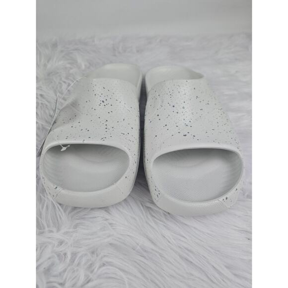 Nike Air Jordan Post Slide Sandals DX5575-003 Men's 12 Light Silver - Picture 3 of 6